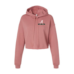 Bama Belle - Women's Crop Fleece Hoodie