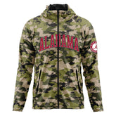 Hide The Tide - Tusk™ Camo Full Zip Bama Hoodie