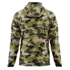 Hide The Tide - Tusk™ Camo Quarter Zip Hoodie