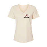 Bama Belle - Women’s Relaxed Jersey V-Neck Tee
