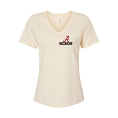 Bama Belle - Women’s Relaxed Jersey V-Neck Tee