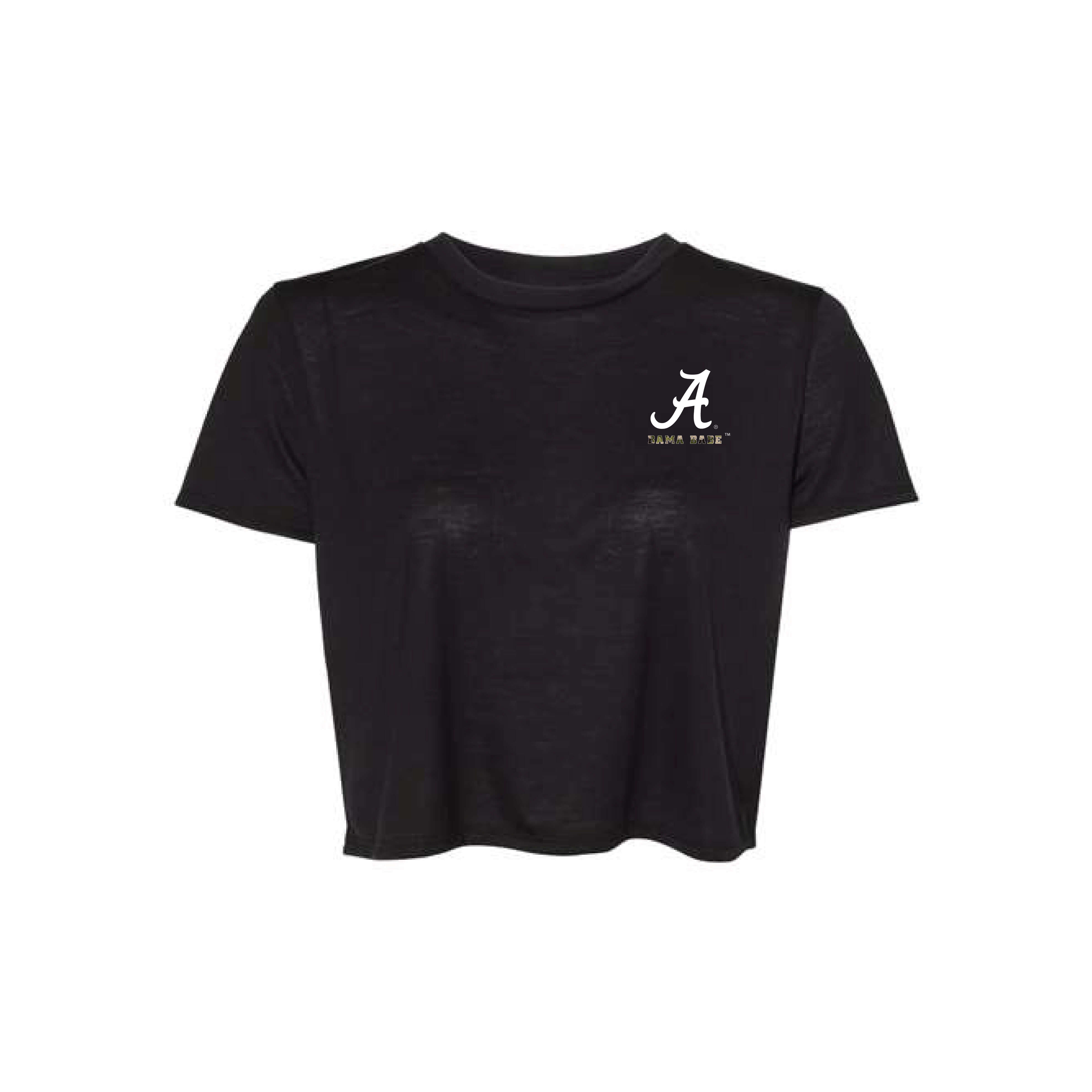 Bama Babe - Women’s Flowy Crop Tee