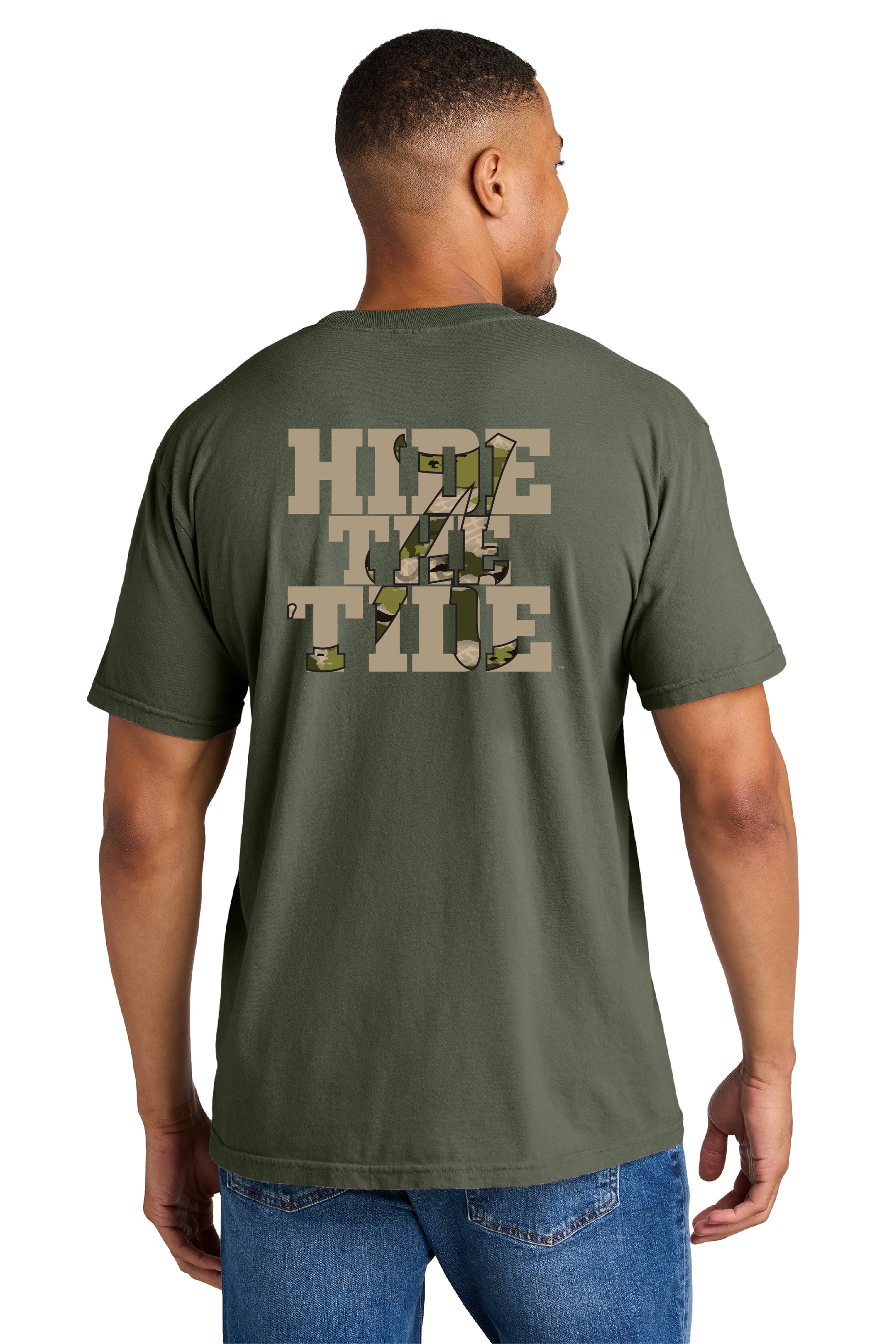 Hide The Tide - Tusk - Garment-Dyed Heavyweight T-Shirt