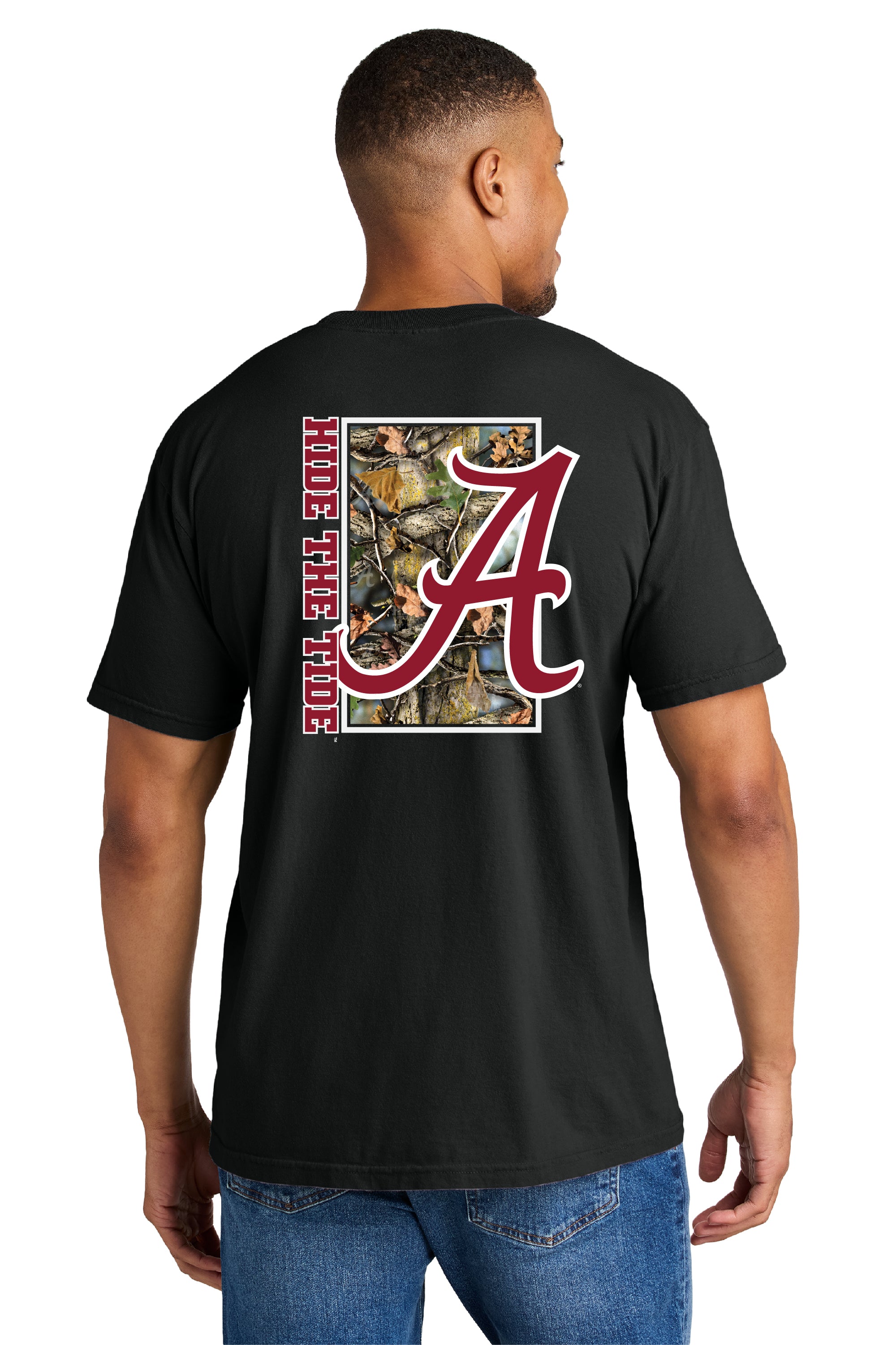 Hide The Tide - Tree Tide - Garment-Dyed Heavyweight T-Shirt