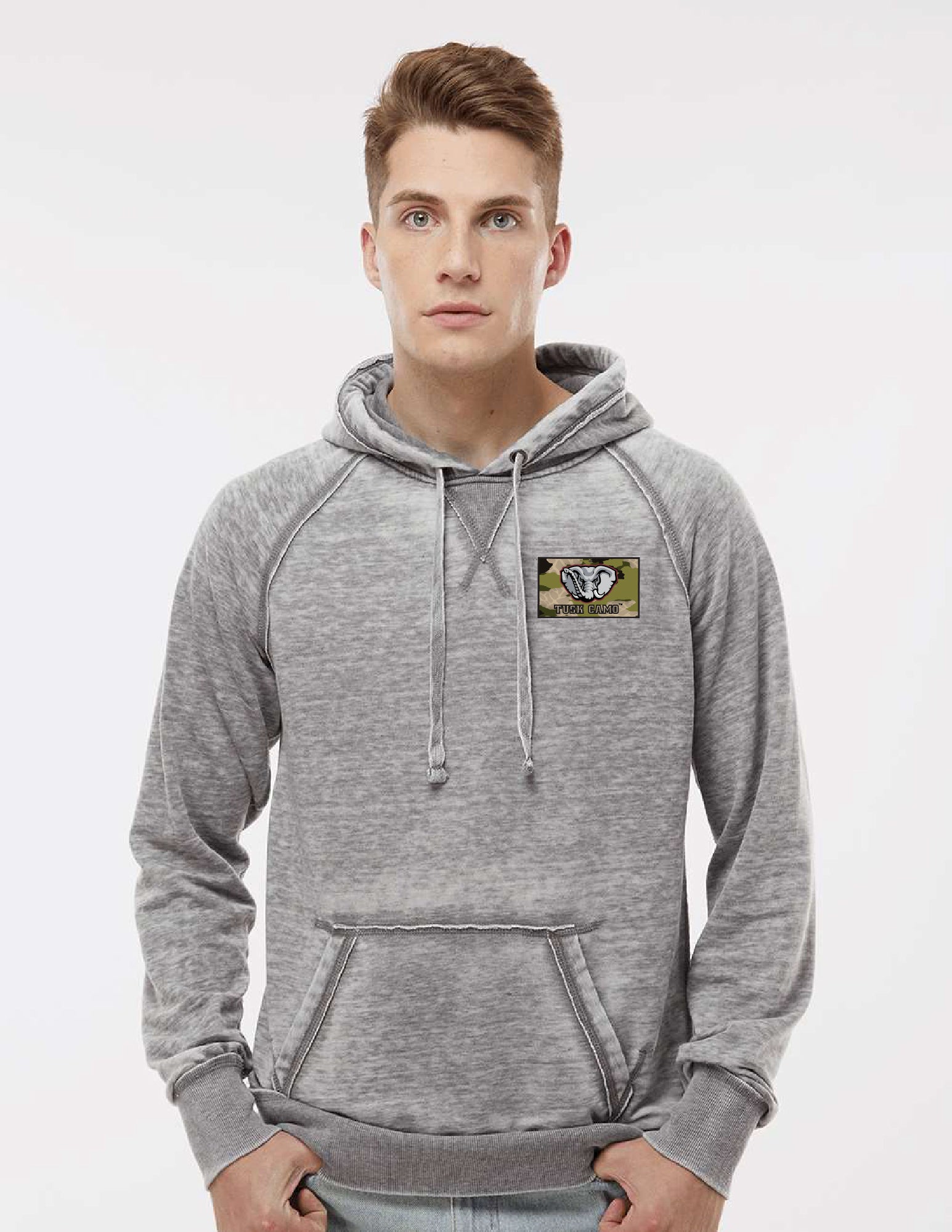 Hide The Tide - Vintage Zen Fleece Hooded Sweatshirt