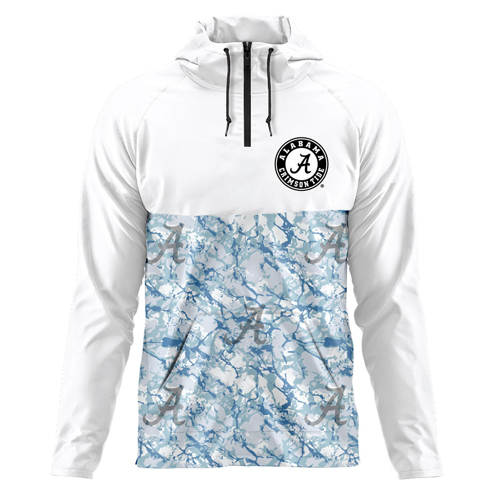 Hide The Tide - Hydrobama™ : Quarter Zip Windbreaker