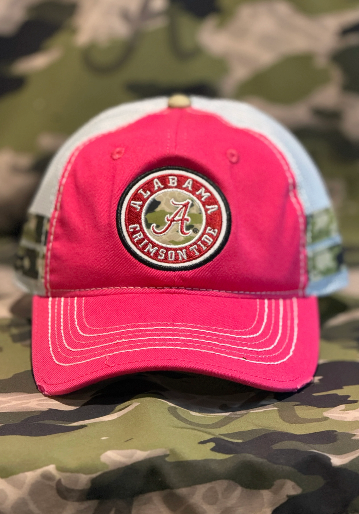 Pink Hide The Tide hat