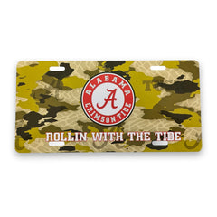 Hide The Tide - Tusk -License plate tag