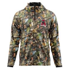 Hide The Tide - Tree Tide™ Camo Quarter Zip Vintage A Hoodie