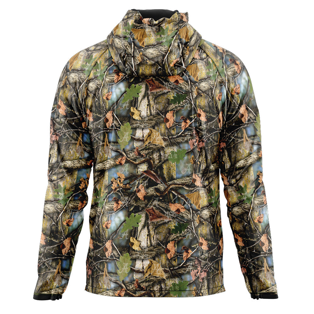 Hide The Tide - Tree Tide™ Camo Quarter Zip Hoodie