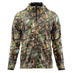 Hide The Tide - Tree Tide™ Camo Quarter Zip Hoodie