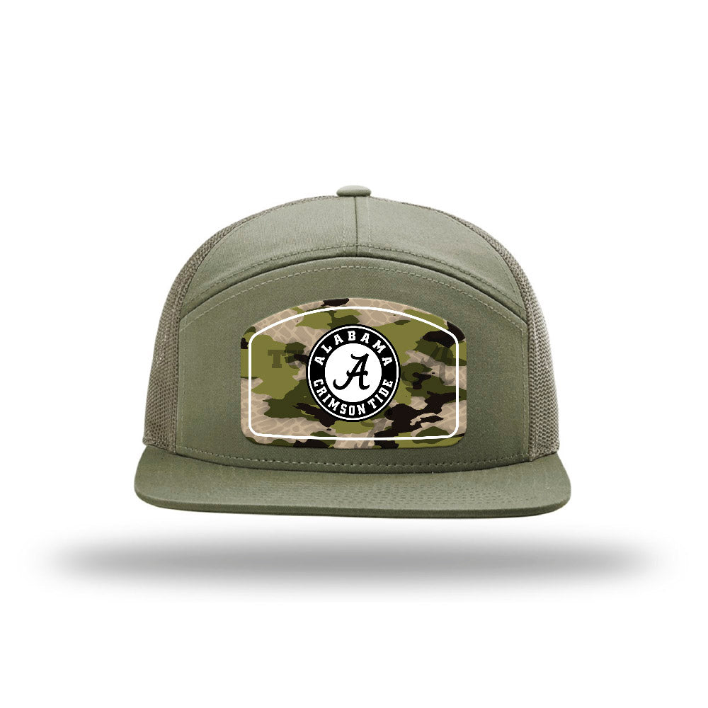 Hide The Tide - Tusk™ Camo Crimson Tide Patch Hat