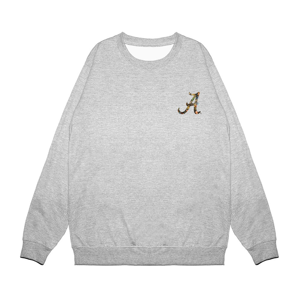 Hide The Tide - Tree Tide - Script A Premium Crewneck Sweatshirt