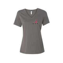Bama Belle - Women’s Relaxed Jersey V-Neck Tee